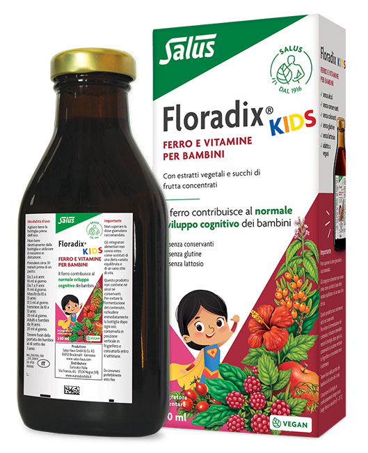 FLORADIX KIDS 250 ML - Parafarmacia Mostacciano