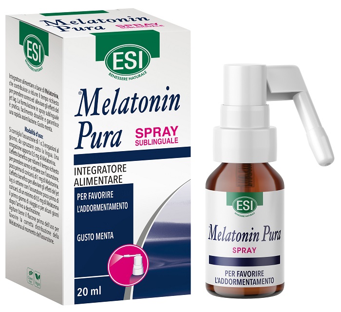 ESI MELATONIN PURA SPRAY 20 ML - Parafarmacia Mostacciano