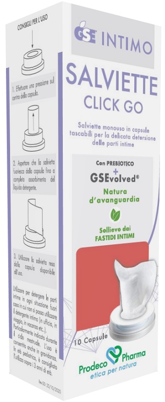 GSE INTIMO SALVIETTE CLICK GO 10 PEZZI - Parafarmacia Mostacciano