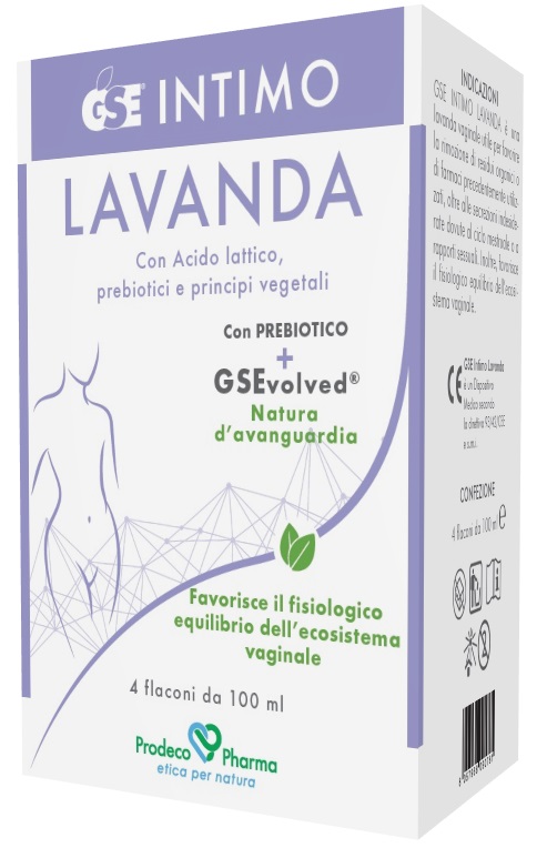 GSE INTIMO LAVANDA 4 FLACONI DA 100 ML - Parafarmacia Mostacciano