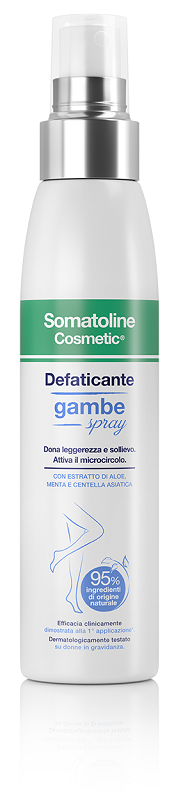 SOMATOLINE SKIN EXPERT DEFATICANTE GAMBE SPRAY 125 ML - Parafarmacia Mostacciano