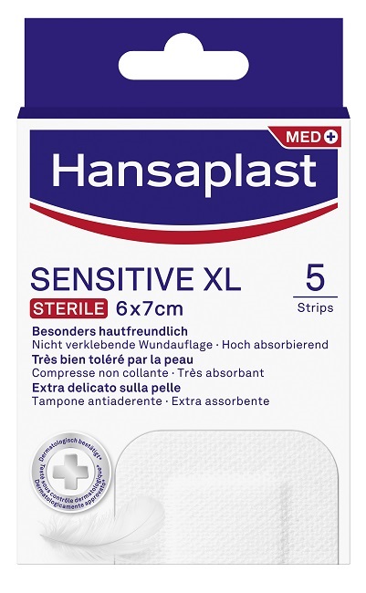 CEROTTO HANSAPLAST SENSITIVE XL 5 PEZZI - Parafarmacia Mostacciano