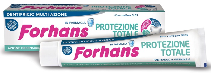 FORHANS DENTIFRICIO PROTEZIONE TOTALE 75 ML - Parafarmacia Mostacciano