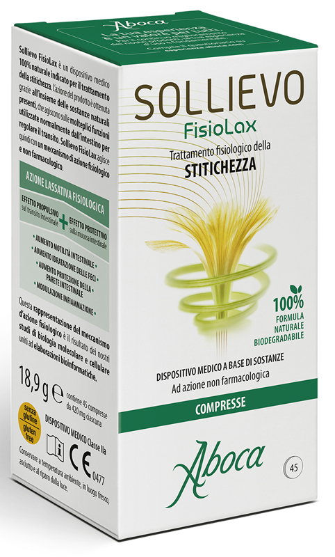 SOLLIEVO FISIOLAX 45 COMPRESSE - Parafarmacia Mostacciano