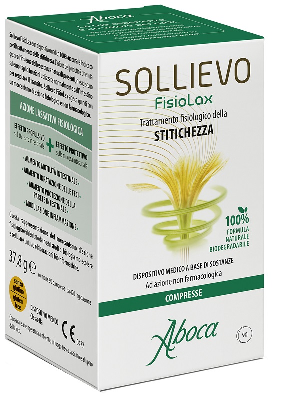 SOLLIEVO FISIOLAX 90 COMPRESSE - Parafarmacia Mostacciano
