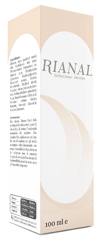 RIANAL SOLUZIONE OLEOSA 100 ML - Parafarmacia Mostacciano
