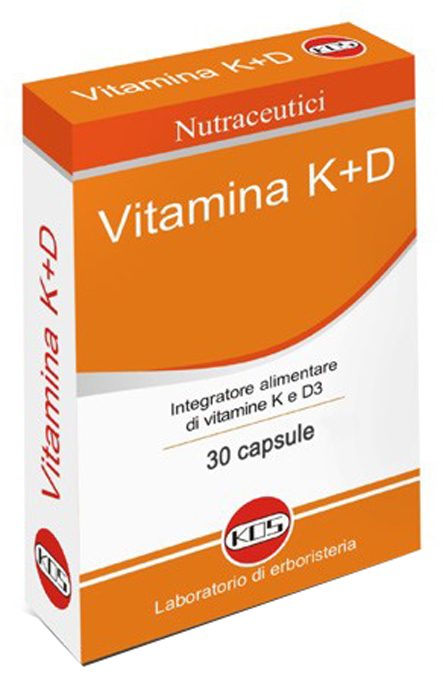VITAMINA K+D VEGETALE 30 CAPSULE - Parafarmacia Mostacciano