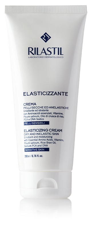 RILASTIL ELASTICIZZANTE CREMA PELLI SECCHE ED ANELASTICHE 200 ML - Parafarmacia Mostacciano