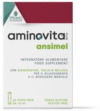 AMINOVITA PLUS ANSIMEL 20 STICK PACK - Parafarmacia Mostacciano