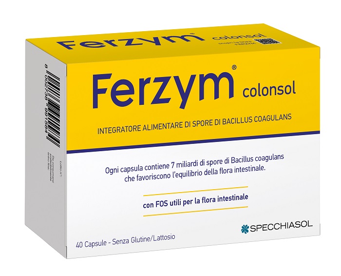 FERZYM COLONSOL 40 CAPSULE - Parafarmacia Mostacciano