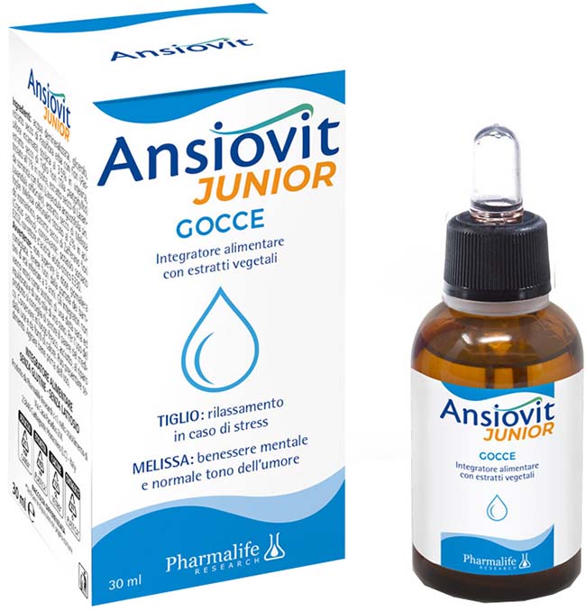 ANSIOVIT JUNIOR GOCCE 30 ML - Parafarmacia Mostacciano
