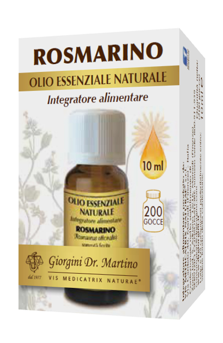 ROSMARINO OLIO ESSENZIALE NATURALE 10 ML - Parafarmacia Mostacciano