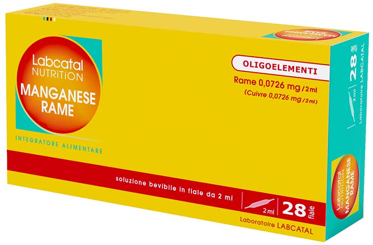 LABCATAL NUTRITION MANGANESE/RAME 28 FIALE 2 ML - Parafarmacia Mostacciano