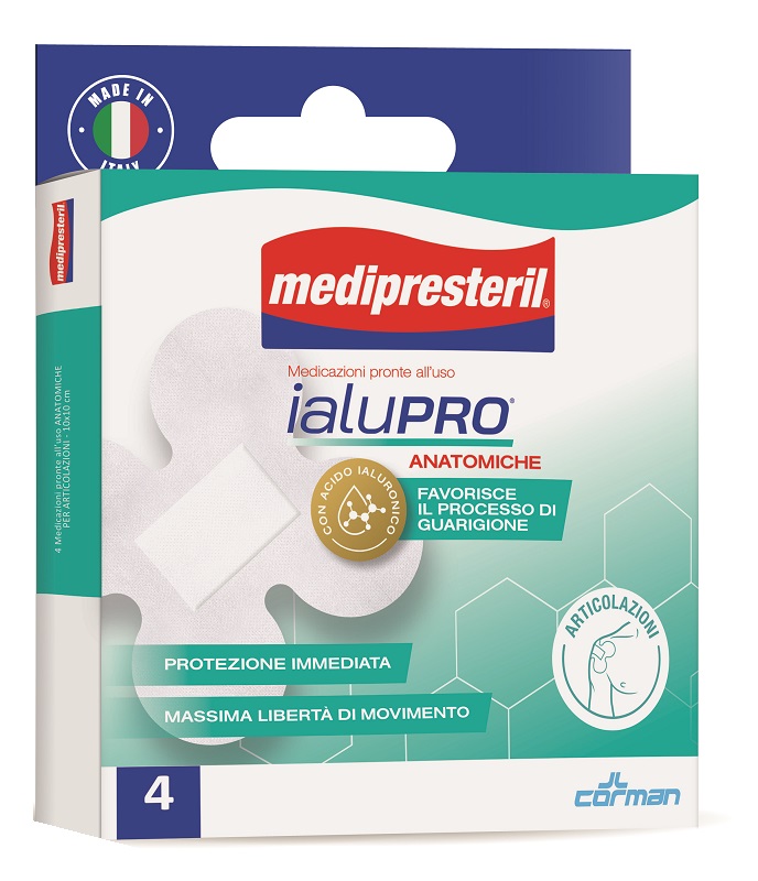 MEDIPRESTERIL IALUPRO ARTICOLAZIONI 10X10 CM 4 PEZZI - Parafarmacia Mostacciano