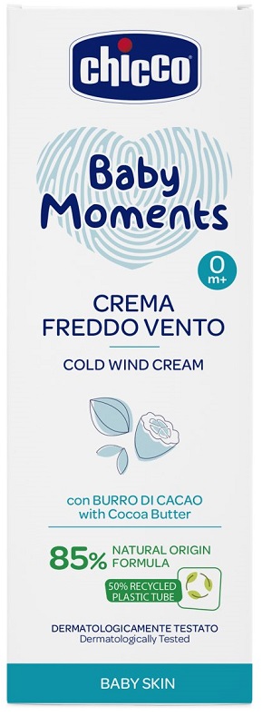CHICCO BABY MOMENTS CREMA FREDDO VENTO 50 ML - Parafarmacia Mostacciano
