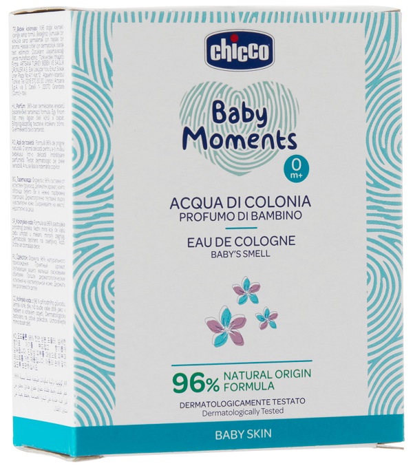CHICCO BABY MOMENTS ACQUA COLONIA BABY DELICATE 100 ML - Parafarmacia Mostacciano