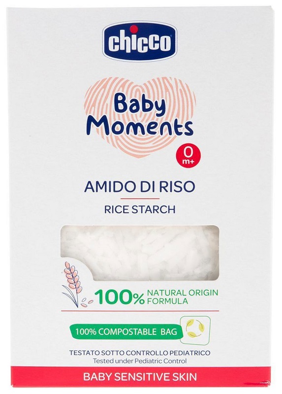 CHICCO BABY MOMENTS AMIDO DI RISO SENS 250 G - Parafarmacia Mostacciano