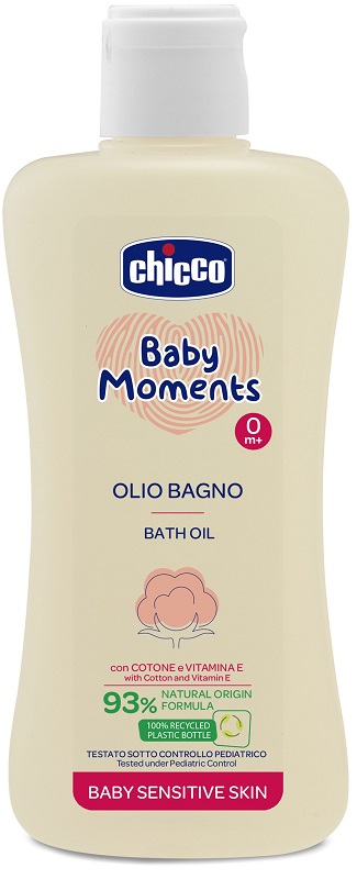 CHICCO BABY MOMENTS OLIO BAGNO SENS 200 ML - Parafarmacia Mostacciano