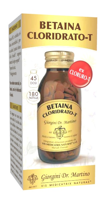 BETAINA CLORIDRATO-T 180 PASTIGLIE - Parafarmacia Mostacciano