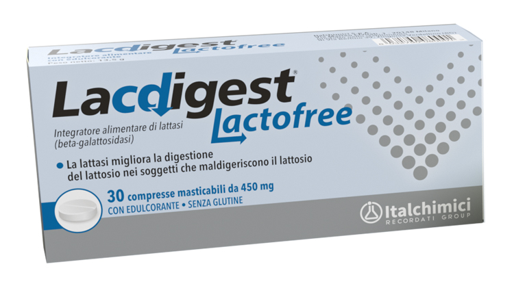 LACDIGEST LACTOFREE 30 COMPRESSE MASTICABILI - Parafarmacia Mostacciano