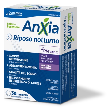 DYNAMICA ANXIA RIPOSO NOTTURNO 30 COMPRESSE - Parafarmacia Mostacciano