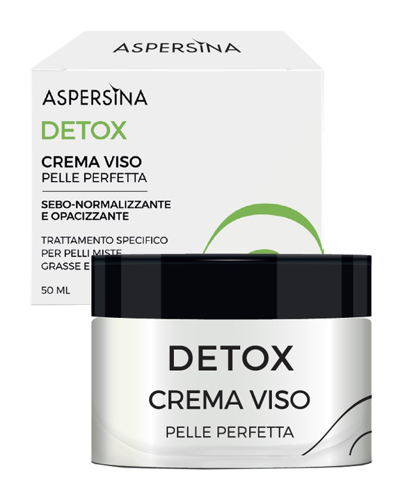 ASPERSINA DETOX CREMA VISO 50 ML - Parafarmacia Mostacciano