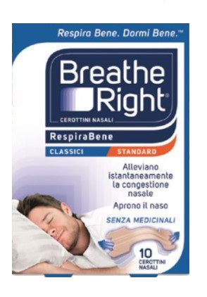 CEROTTI NASALI BREATH RIGHT CLASSICI 10 PEZZI - Parafarmacia Mostacciano