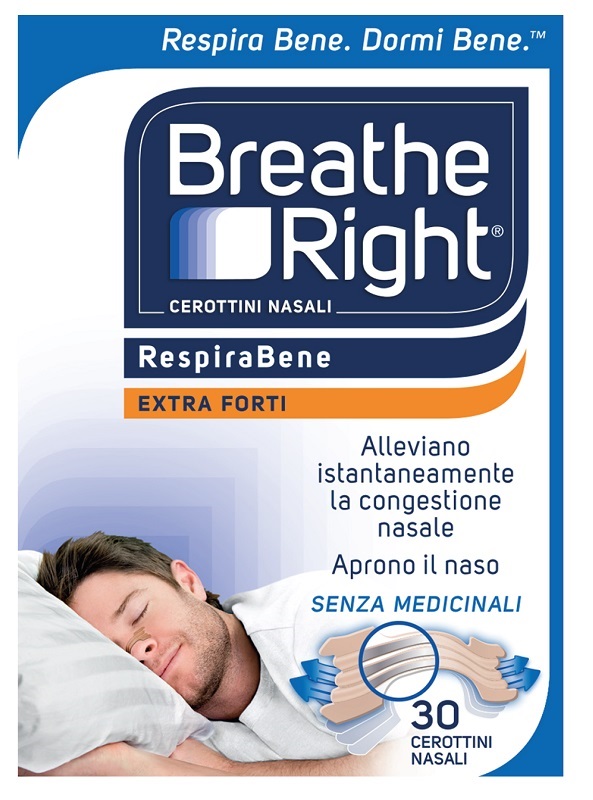 CEROTTI NASALI BREATH RIGHT EXTRA FORTE 30 PEZZI - Parafarmacia Mostacciano
