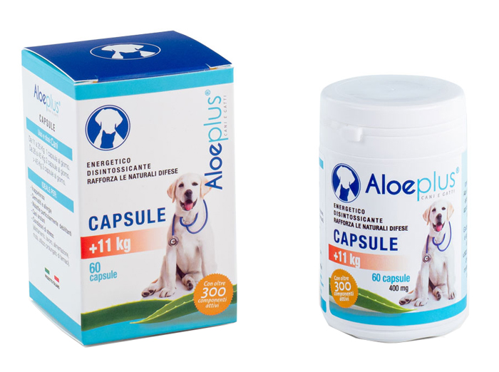 ALOEPLUS CAPSULE CANI/GATTI 0-10 KG - Parafarmacia Mostacciano