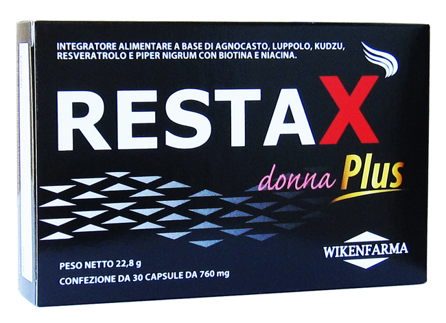 RESTAX DONNA PLUS 30 CAPSULE - Parafarmacia Mostacciano