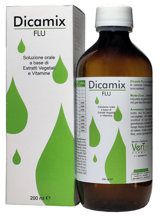 DICAMIX FLU 200 ML - Parafarmacia Mostacciano