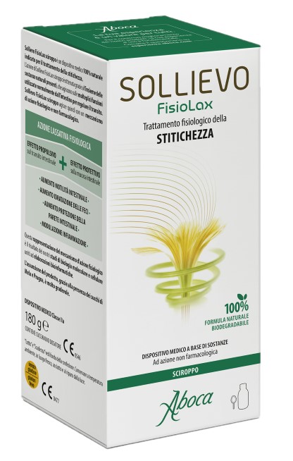 SOLLIEVO FISIOLAX SCIROPPO 180 G - Parafarmacia Mostacciano