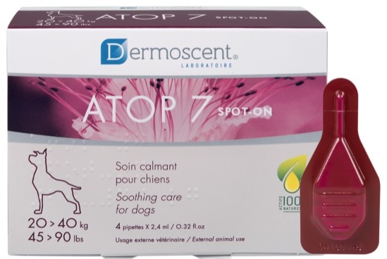 ATOP 7 SPOT-ON DOGS&CATS 20-40 KG 4 PIPETTE X 2,4 ML - Parafarmacia Mostacciano