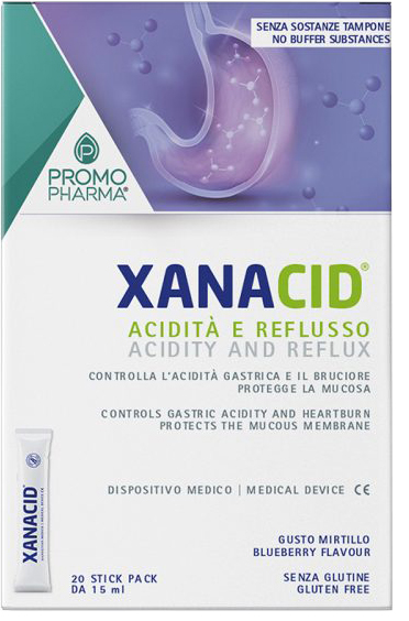 XANACID 20 STICK PACK DA 15 ML - Parafarmacia Mostacciano