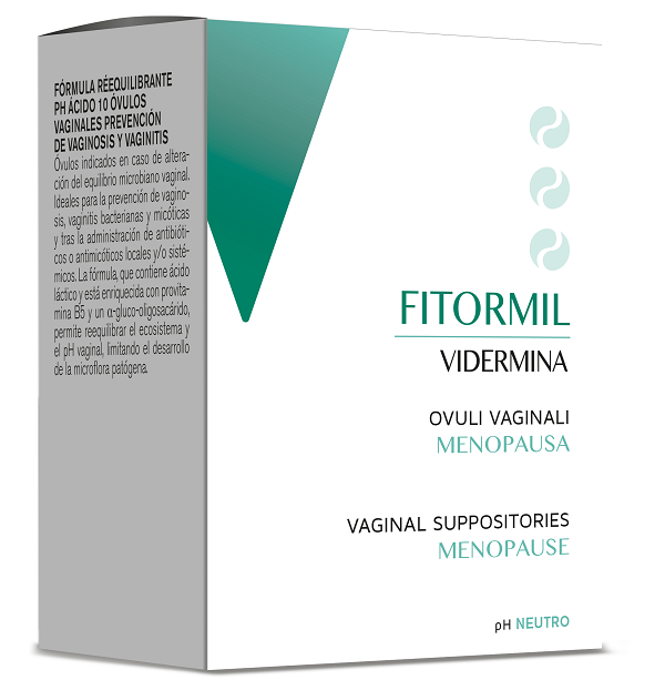 FITORMIL VIDERMINA 10 OVULI VAGINALI MENOPAUSA - Parafarmacia Mostacciano