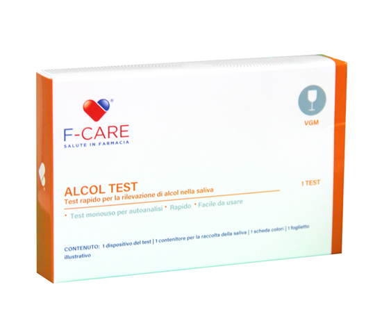 F CARE ALCOHOL TEST RAPIDO DIPSTICK - Parafarmacia Mostacciano
