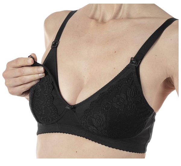 MAMMY REGGISENO COTONE ALLATTAMENTO BLACK 5C - Parafarmacia Mostacciano