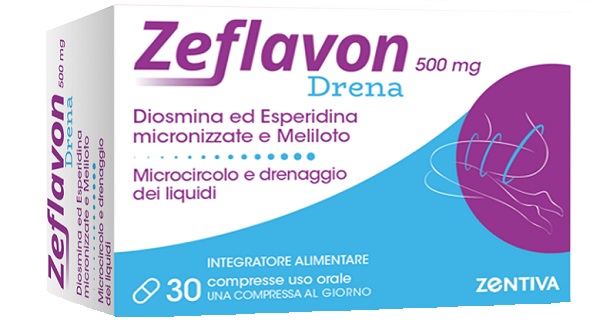 ZENTIVA ZEFLAVON DRENA 30 COMPRESSE - Parafarmacia Mostacciano