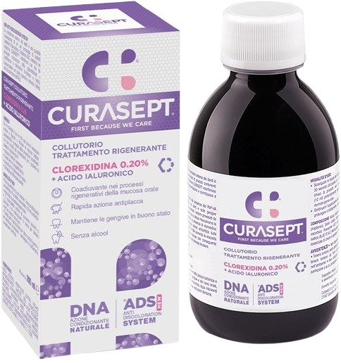 CURASEPT COLLUTORIO ADS DNA TRATTAMENTO RIGENERANTE 200 ML - Parafarmacia Mostacciano