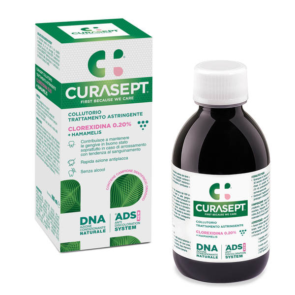 CURASEPT COLLUTORIO ADS DNA TRATTAMENTO ASTRINGENTE 200 ML - Parafarmacia Mostacciano