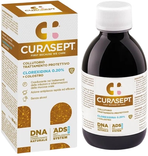 CURASEPT COLLUTORIO ADS DNA TRATTAMENTO PROTETTIVO 200 ML - Parafarmacia Mostacciano