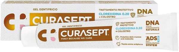 CURASEPT GEL DENTIFRICIO ADS DNA TRATTAMENTO PROTETTIVO 75 ML - Parafarmacia Mostacciano