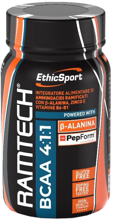 RAMTECH BCAA 211 120 COMPRESSE 1500 MG - Parafarmacia Mostacciano