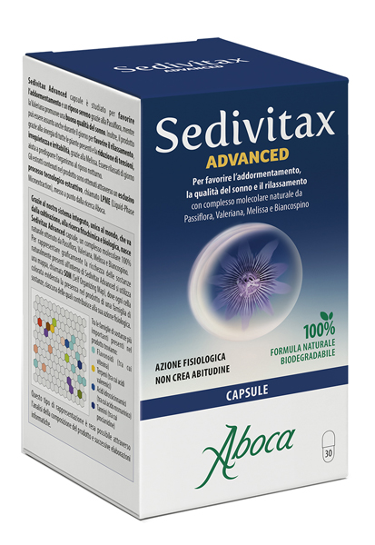 SEDIVITAX ADVANCED 30 CAPSULE - Parafarmacia Mostacciano