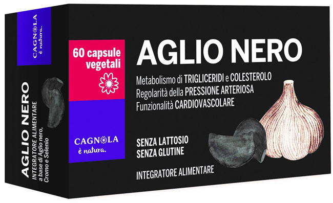 AGLIO NERO 60 CAPSULE CAGNOLA - Parafarmacia Mostacciano