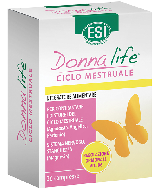 ESI DONNA LIFE CICLO MESTRUALE 36 COMPRESSE - Parafarmacia Mostacciano