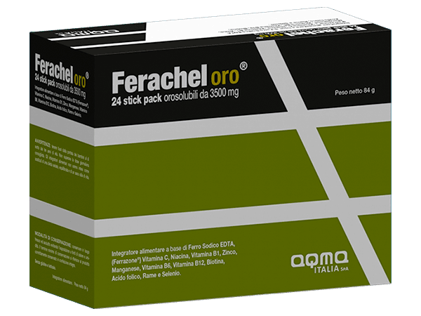 FERACHEL ORO 24 STICK OROSOLUBILI - Parafarmacia Mostacciano
