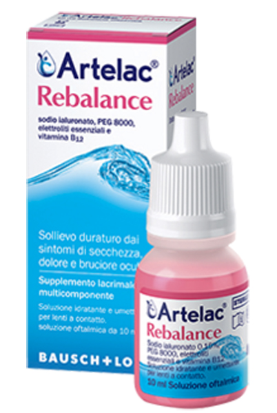 ARTELAC REBALANCE GOCCE OCULARI MULTIDOSE SENZA CONSERVANTI 10 ML - Parafarmacia Mostacciano