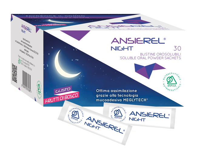 ANSIEREL NIGHT 30 BUSTINE - Parafarmacia Mostacciano
