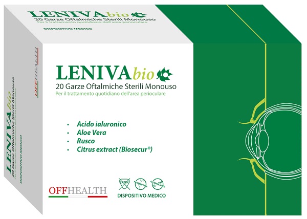 GARZE OFTALMICHE LENIVA BIO 20 PEZZI - Parafarmacia Mostacciano
